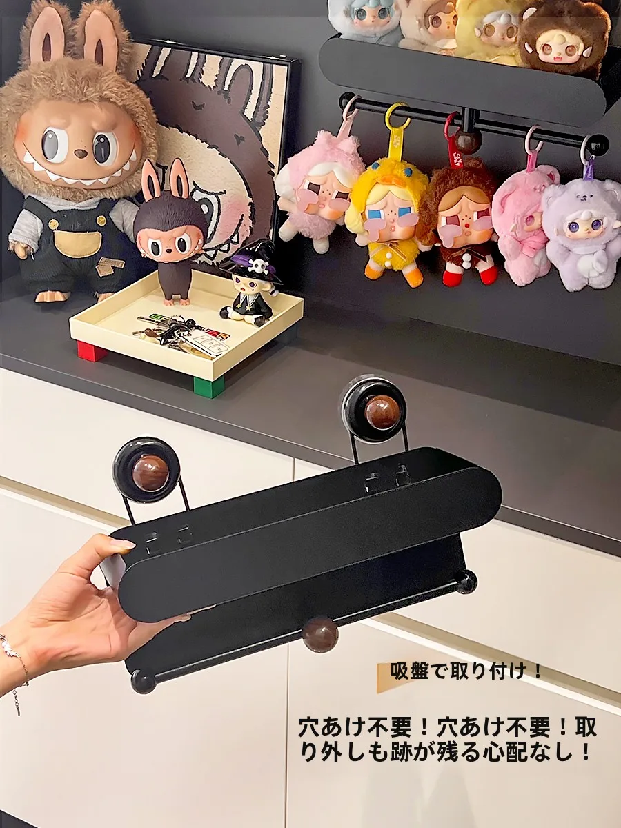 ぬいぐるみやフィギュアを壁に飾るディスプレイラックの選び方：懒人学堂H1253の実用性解析