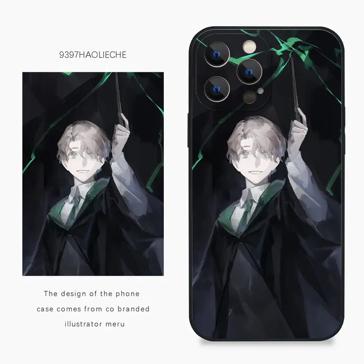 イラストレーター・meruによるコラボデザインのスマートフォンケース【ユニークデザイン・iPhone・華為・小米対応】