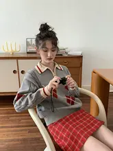 チェック柄ウールAラインスカート【秋冬用・高腰・タイトシルエット】（セットアップ対応）