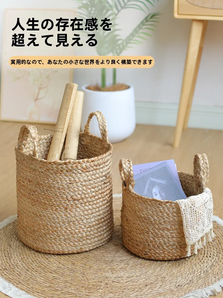キッチンをスッキリ整理！収納グッズおすすめ｜天然ジュートバスケットの実測ガイド