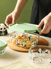 JOJO'S L. PD. 天目 高硼硅製食品用分隔保鮮容器【蓋付き・ランチボックス】