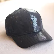 キラキラビーズのキャップ【ハードトップ・シンプルデザイン・春夏用】