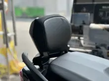 使い勝手抜群！フロアバイク用コットンレザー背もたれ【無損傷取り付け対応】