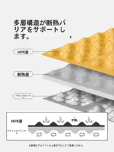 アウトドア用防湿マット【厚手・折りたたみ式・持ち運び便利】