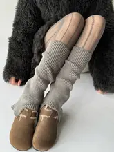 レディース ロングソックス【微ブーツカット・厚手・春秋冬用】（セットアップ対応）