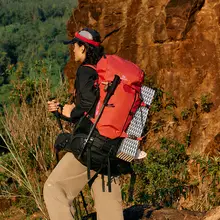 探路者 70L大容量登山リュック【防水・通気性・耐摩耗】
