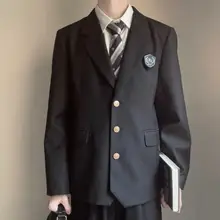 DK制服外套【日系カジュアル・三粒ボタン・男性用】