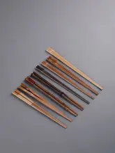 天然竹製の抗菌防カビ箸【中華風・創造的デザイン・長め】