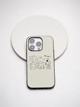 真皮製の彩色携帯電話ケース【アウトドア・キャンプ風・防落下】