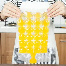 夏の日常にぴったり！使い捨て氷作り袋【自封口・冷凍アイスキューブ用】（セットアップ対応）