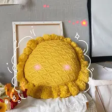 蔓越家 インスタ風 ゆったりクッション【リビング・ソファ・ベッド用】