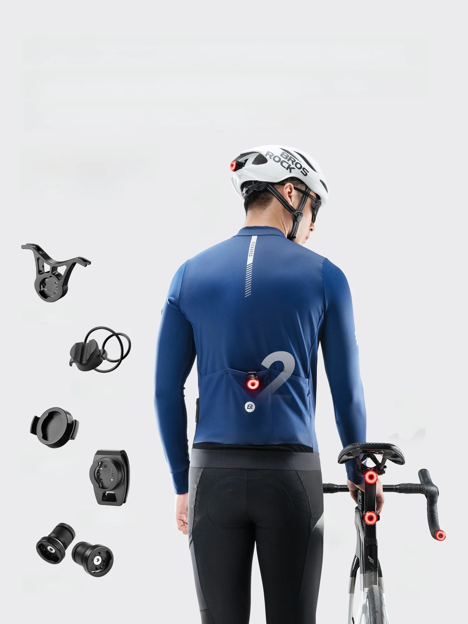 ロック兄弟 自転車用尾灯：同頻刹車機能と夜間走行の信頼性を検証