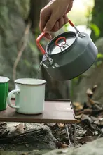 Naturehike ポータブルキャンプ用ケトル【1.1L・アウトドア・ティーポット】