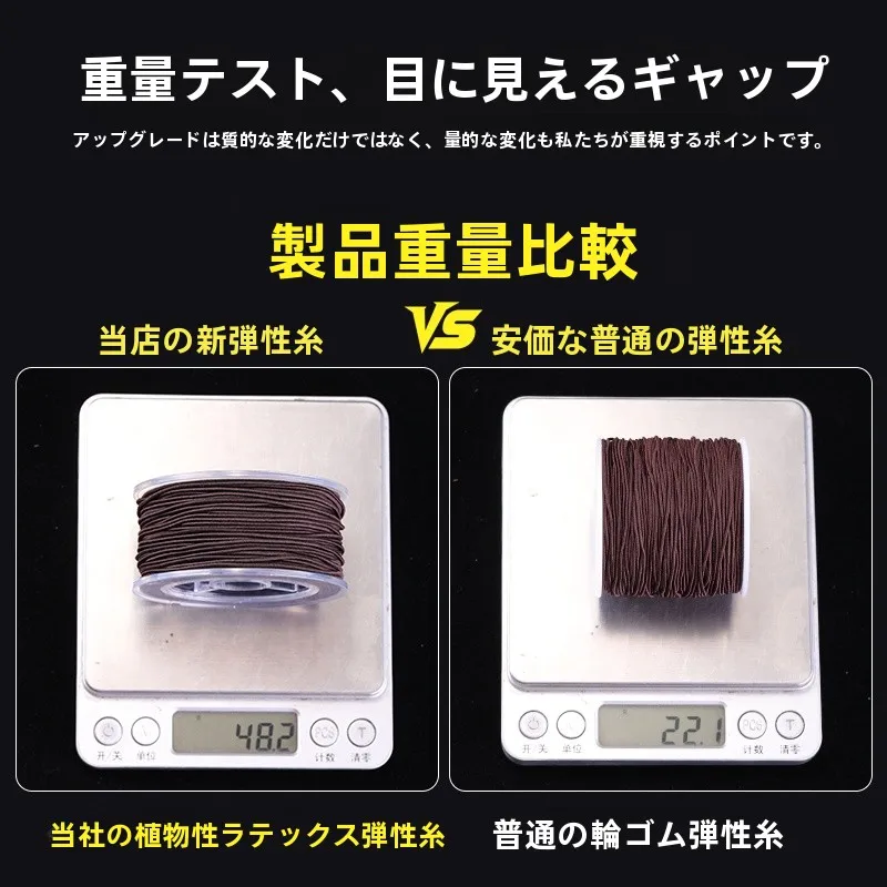 ビーズブレスレットの作り方で使う丈夫なエラスティックラインの選び方