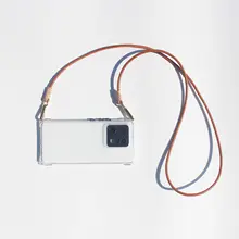 スマホショルダー 本革ストラップ ハンドメイド 斜め掛け 手提げ 縦横両用 Xiaomi対応