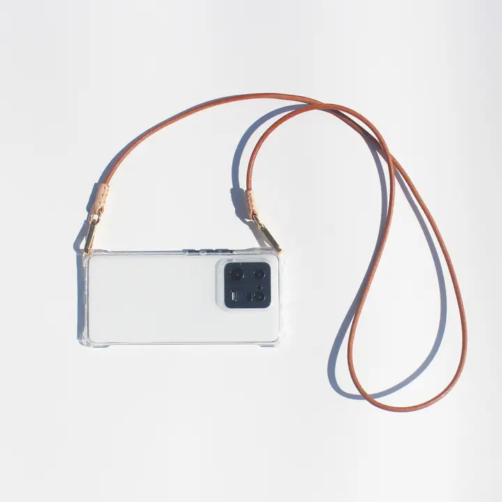 スマホショルダー 本革ストラップ ハンドメイド 斜め掛け 手提げ 縦横両用 Xiaomi対応