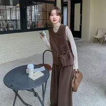 洗練されたデザイン！スーツベストとパンツの秋用コーディネート（セットアップ対応）