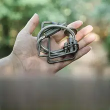 超軽量分離型チタンストーブ【アウトドアキャンプ・ガス煮沸用】