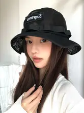 ファッション速乾性通気性バケットハット女性夏薄い
