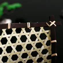 手作り竹製三角バスケット【寿司や刺身用トレー・揚げ物やフルーツ用】