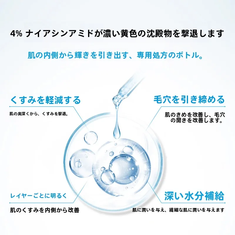 ニコチン酸エッセンス4%：肌の暗さを改善する実証型化粧品の仕組みと使用ガイド