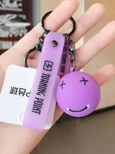 数字7デザインのビリヤードキーホルダー【クラブ周辺アクセサリー・スナップ付き】