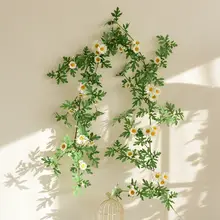 フェイクグリーンつる植物【リビング壁面装飾・エアコンパイプカバー・バルコニー用】