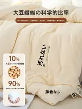 大豆繊維の掛け布団【学生用・冬用・オールシーズン対応】（セットアップ対応）