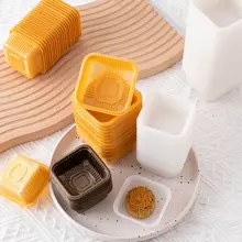 月餅用プラスチック製内托【円形・厚型・高仕上げ】