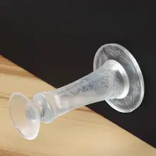 穴あけ不要のシリコン製ドアストッパー【防衝撃・トイレ用】