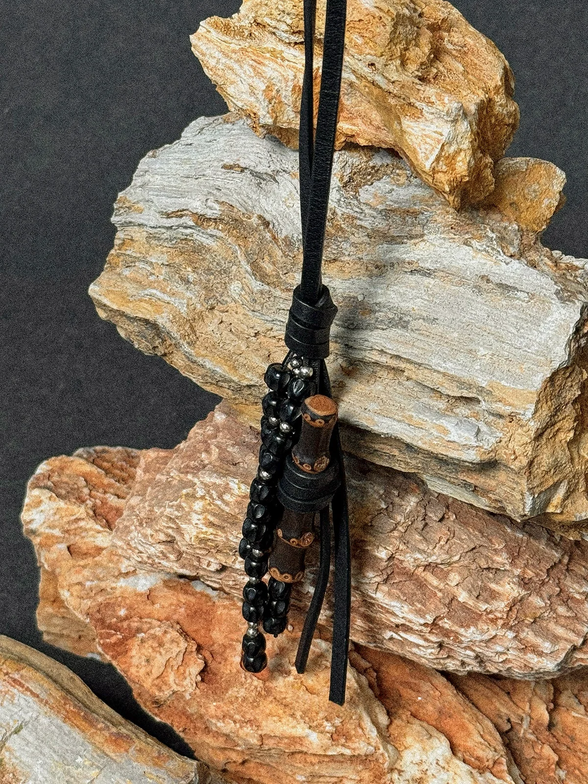 天然竹節シルバーアクセサリー ココナッツビーズのネックレス：新中式デザインの収納見せないアクセサリー通販ガイド