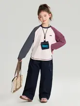 春夏用 女の子用コットンカーゴパンツ【アウトドア・汎用性のあるデザイン】（セットアップ対応）