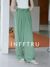 高腰ワイドパンツ【カジュアル・すっきり見えるデザイン】