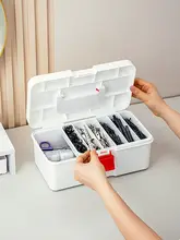 ポータブル大容量化粧道具収納ボックス【プロフェッショナルメイクアップアーティスト向け・整理整頓】