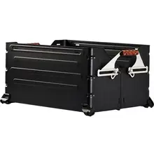 TNR アウトドアキャンプ用 25L メタルマルチ収納ボックス【亜鉛メッキ・車のトランク用】