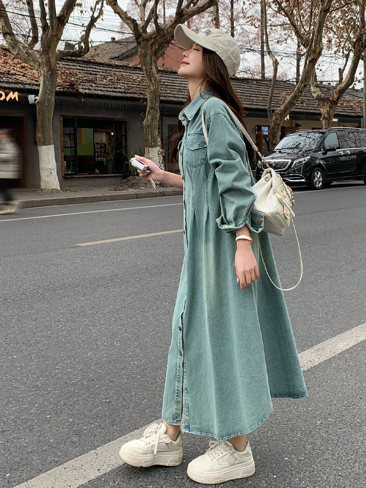 レディースサイズ40に合う服は？デニムサンドレスが通勤スタイルを救う理由とは