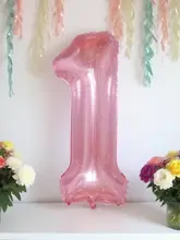 果糖ゼリー風クリスタルカラーナンバー風船【誕生日パーティー装飾・子供用撮影小道具】