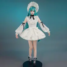 クラシックスタイルの初音ミクコスプレ衣装【ヴィンテージドールデザイン・日常着としても最適】