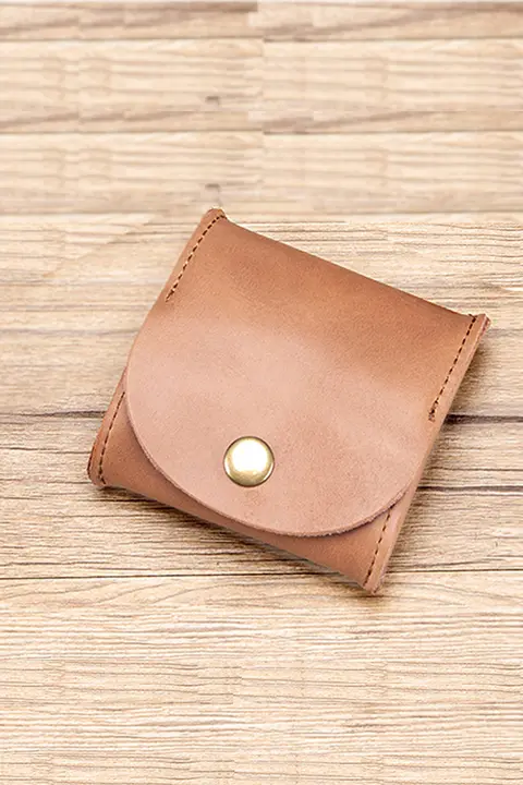本革製 ミニコインケース【大容量・イヤフォンケース・収納ポーチ】