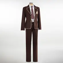 王者栄耀 高校企画 周瑜と小喬のコスプレ衣装【制服・フルセット対応】