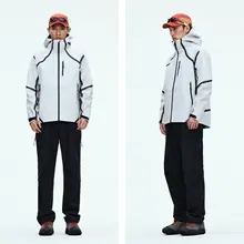 軽量防水仕様のアウトドア用ジャケット【日帰りハイキング・全圧接着】