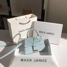 ショルダーバッグ レディース ミニバッグ スクエアバッグ チャイナテイスト 刺繍 花柄 パール 着回し「MackJanice」