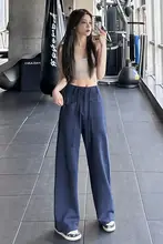 感たっぷりな広がりのあるヨガパンツ【高ウエスト・秋冬向け・動きやすいデザイン】