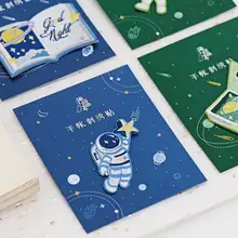 宇宙飛行士デザインの刺繍布パッチ【DIY用・衣服やバッグの装飾にも最適】