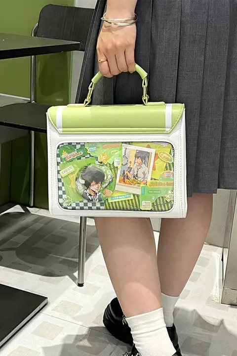 トートバッグ【透明・日常使い・カジュアル・ショルダー掛け可】