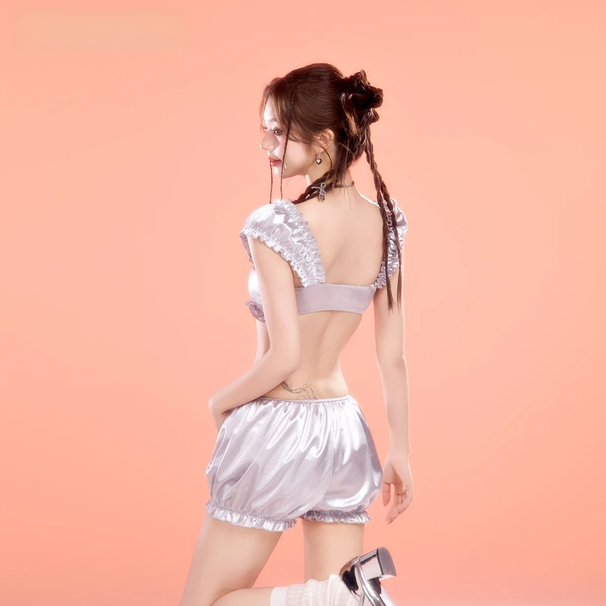 女性用セパレート水着：高級感と通気性を兼ね備えたビーチリゾート向け2点セット