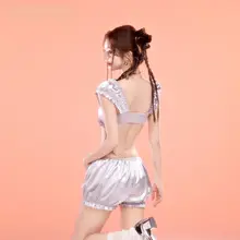 女性用 セパレート水着【高級感のある2点セット・ビーチリゾート用・華やかなデザイン】