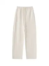 肌触りの良い高腰ワイドパンツ【秋用・ドレープ感・長丈】（セットアップ対応）