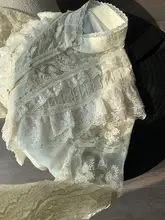 ゴシック風 lace刺繍ブラウス【豪華デザイン・長袖】