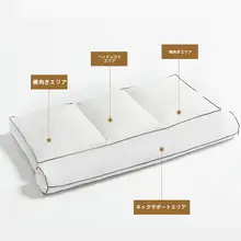 水洗可能な2wayネックサポート枕【立体形状・取り外し可能・2個セット】